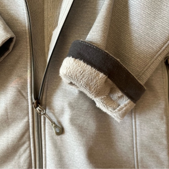 Gerry women’s fleece lined jacket with hood | grey | size small - Picture 5 of 9